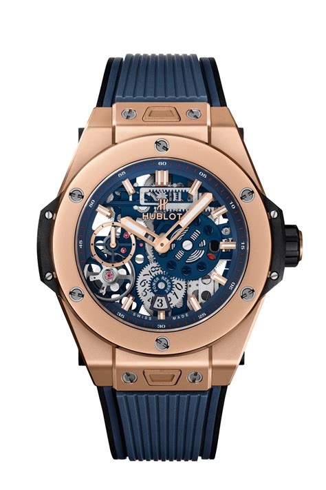 hublot meca 10 king gold blue|Big Bang MECA.